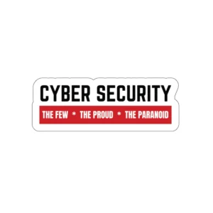 Cyber Security Sticker