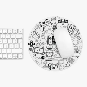 Trending Gamer Mouse Pad (Circle)