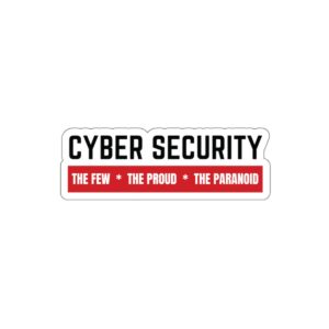 Cyber Security Sticker